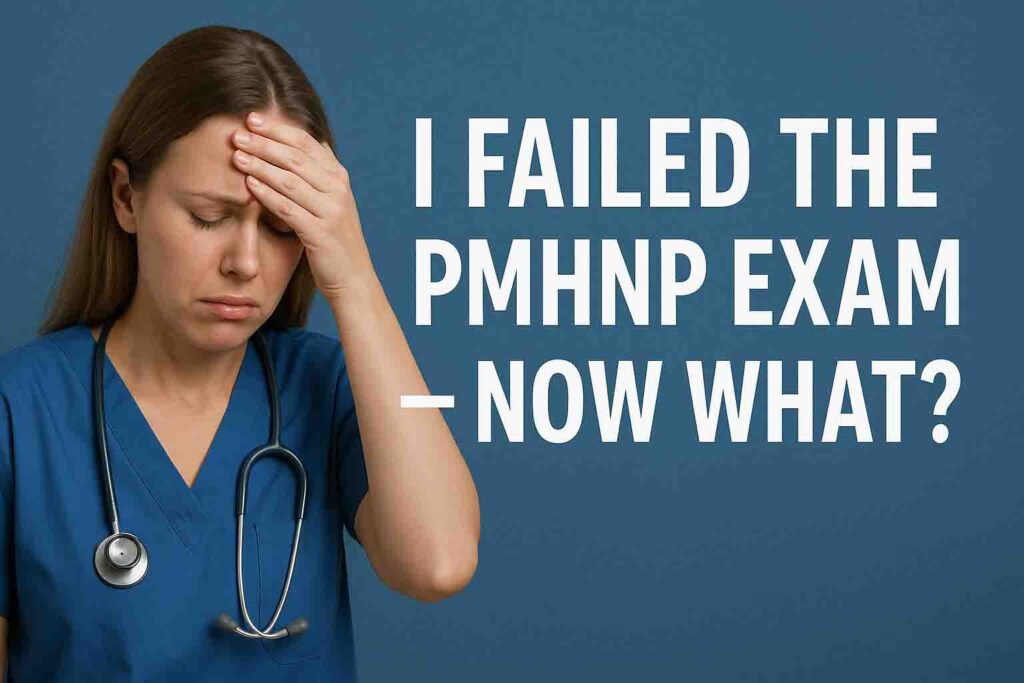 I Failed The PMHNP Exam — Now What?