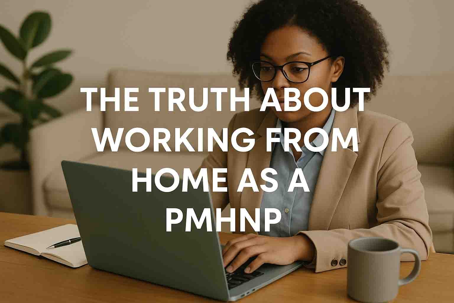 The Truth About Working From Home As A PMHNP