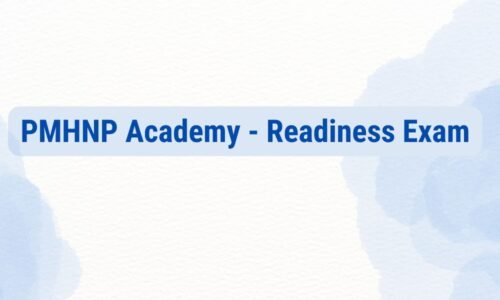 PMHNP Academy – Readiness Exam